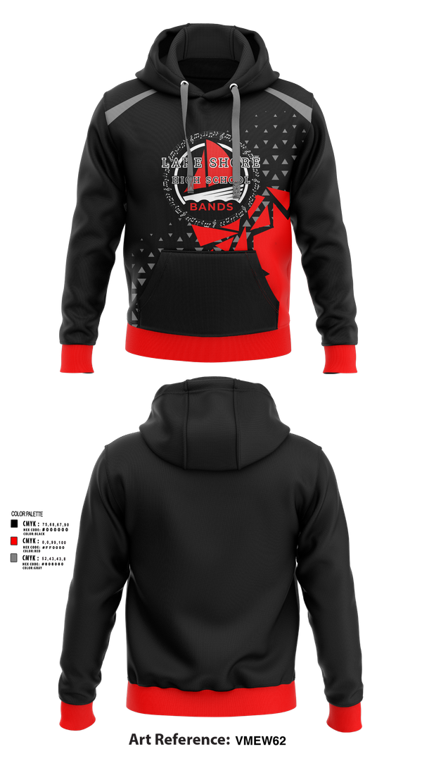 Hoodie, Lake Shore High School Alumni Band, Spirit Store, Teamtime, Team time, sublimation, custom sports apparel, team uniforms, spirit wear, spiritwear, sports uniforms, custom shirts, team store, custom team store, fundraiser sports, apparel fundraiser