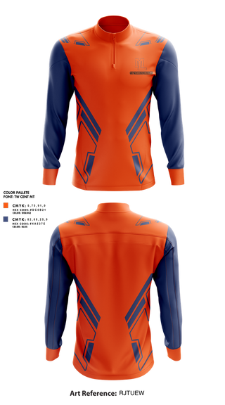 Quarter Zip Jacket, Mountain Lakes Volleyball, Women's Volleyball, Teamtime, Team time, sublimation, custom sports apparel, team uniforms, spirit wear, spiritwear, sports uniforms, custom shirts, team store, custom team store, fundraiser sports, apparel fundraiser