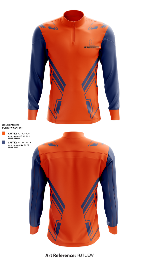 Quarter Zip Jacket, Mountain Lakes Volleyball, Women's Volleyball, Teamtime, Team time, sublimation, custom sports apparel, team uniforms, spirit wear, spiritwear, sports uniforms, custom shirts, team store, custom team store, fundraiser sports, apparel fundraiser