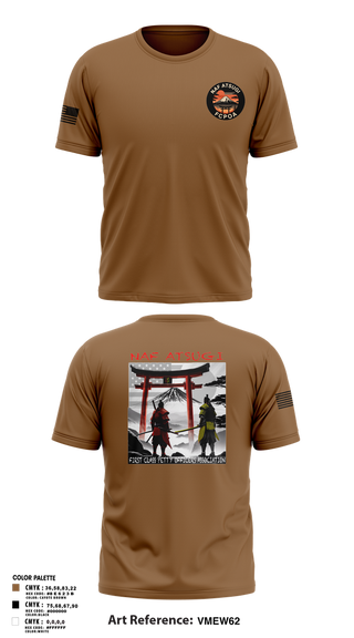 Short Sleeve Performance Shirt, NAF ATSUGI FCPOA, Navy, Teamtime, Team time, sublimation, custom sports apparel, team uniforms, spirit wear, spiritwear, sports uniforms, custom shirts, team store, custom team store, fundraiser sports, apparel fundraiser