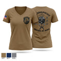MAYPORT POLICE DEPT Women's Short Sleeve V-neck Shirt - 1