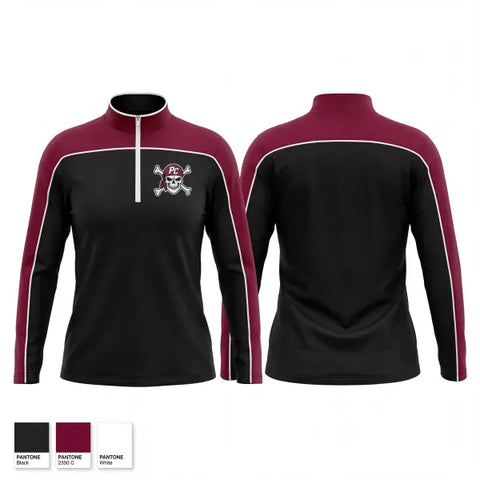 Quarter Zip Jacket, Pulaski County, , Teamtime, Team time, sublimation, custom sports apparel, team uniforms, spirit wear, spiritwear, sports uniforms, custom shirts, team store, custom team store, fundraiser sports, apparel fundraiser