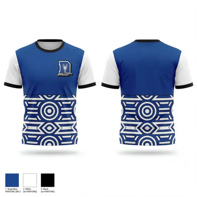 Dolgeville Blue Devils 80728885 Old School Cotton Feel Shirt - 1