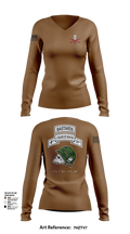 Charlie Rock, 4-31 IN, 2IBCT, 10MTN 63495362 Women's Long Sleeve V-neck Shirt - 101