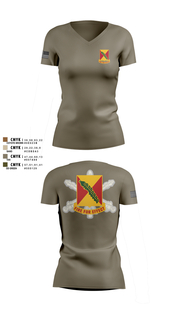 Womens Short Sleeve Vneck Shirt, 1-51 ADA BN, Army, Teamtime, Team time, sublimation, custom sports apparel, team uniforms, spirit wear, spiritwear, sports uniforms, custom shirts, team store, custom team store, fundraiser sports, apparel fundraiser