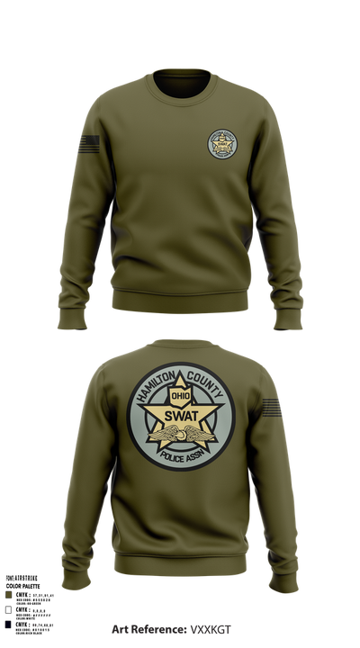 HCPA Swat 1437477 Crew Neck Sweatshirt - 101
