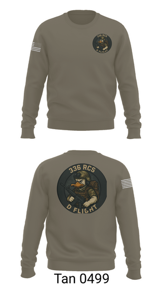 Crew Neck Sweatshirt, 336 RCS D Flight, , Teamtime, Team time, sublimation, custom sports apparel, team uniforms, spirit wear, spiritwear, sports uniforms, custom shirts, team store, custom team store, fundraiser sports, apparel fundraiser