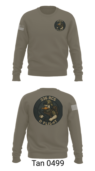 336 RCS D Flight 26202235 Crew Neck Sweatshirt - 65