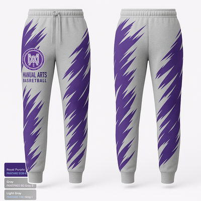 Manual Arts Basketball 90982455 Sweatpants - 1