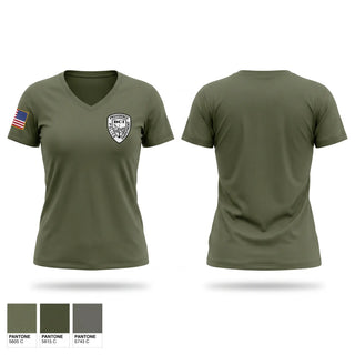 Womens Short Sleeve Vneck Shirt, Providence Police BCI, Police, Teamtime, Team time, sublimation, custom sports apparel, team uniforms, spirit wear, spiritwear, sports uniforms, custom shirts, team store, custom team store, fundraiser sports, apparel fundraiser