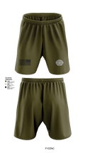 Crime Suppression  Athletic Shorts With Pockets - 15