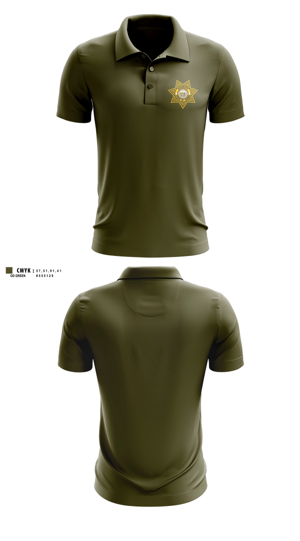 Short Sleeve Performance Polo, Hawaii State Sheriff, Police, Teamtime, Team time, sublimation, custom sports apparel, team uniforms, spirit wear, spiritwear, sports uniforms, custom shirts, team store, custom team store, fundraiser sports, apparel fundraiser