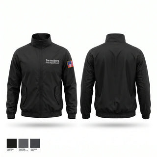 Windbreaker, Swansboro Fire Department, Fire Department, Teamtime, Team time, sublimation, custom sports apparel, team uniforms, spirit wear, spiritwear, sports uniforms, custom shirts, team store, custom team store, fundraiser sports, apparel fundraiser