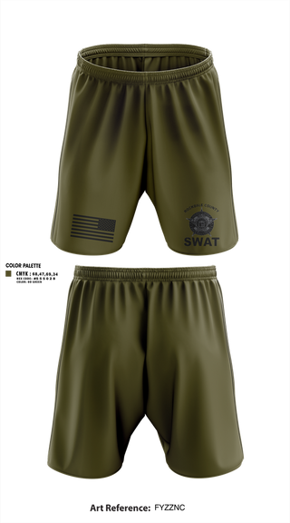 Athletic Shorts With Pockets, Rockdale SWAT, Police, Teamtime, Team time, sublimation, custom sports apparel, team uniforms, spirit wear, spiritwear, sports uniforms, custom shirts, team store, custom team store, fundraiser sports, apparel fundraiser