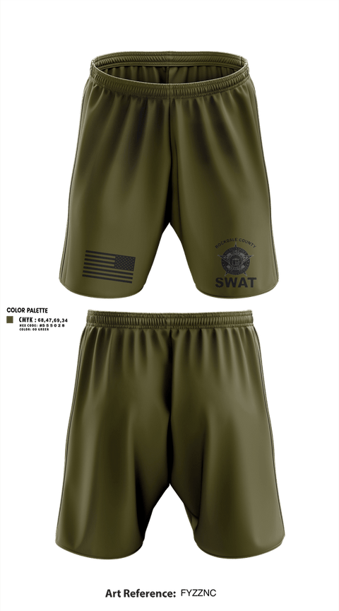 Athletic Shorts With Pockets, Rockdale SWAT, Police, Teamtime, Team time, sublimation, custom sports apparel, team uniforms, spirit wear, spiritwear, sports uniforms, custom shirts, team store, custom team store, fundraiser sports, apparel fundraiser