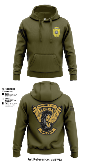 Hoodie, Henderson County Motor Unit, Police, Teamtime, Team time, sublimation, custom sports apparel, team uniforms, spirit wear, spiritwear, sports uniforms, custom shirts, team store, custom team store, fundraiser sports, apparel fundraiser