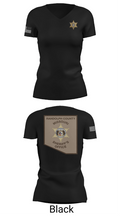 Randolph County Sheriff's Department 73605337 Women's Short Sleeve V-neck Shirt - 24