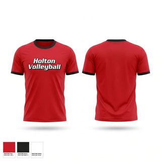 Short Sleeve Performance Shirt, Holton Volleyball, Women's Volleyball, Teamtime, Team time, sublimation, custom sports apparel, team uniforms, spirit wear, spiritwear, sports uniforms, custom shirts, team store, custom team store, fundraiser sports, apparel fundraiser