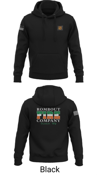 Hoodie, Rombout Fire Company, Fire Department, Teamtime, Team time, sublimation, custom sports apparel, team uniforms, spirit wear, spiritwear, sports uniforms, custom shirts, team store, custom team store, fundraiser sports, apparel fundraiser