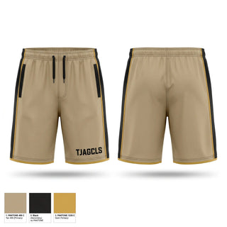 Athletic Shorts With Pockets, TJAGCLS, Army, Teamtime, Team time, sublimation, custom sports apparel, team uniforms, spirit wear, spiritwear, sports uniforms, custom shirts, team store, custom team store, fundraiser sports, apparel fundraiser