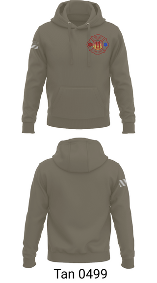 Hoodie, Red Lick VFD, Fire Department, Teamtime, Team time, sublimation, custom sports apparel, team uniforms, spirit wear, spiritwear, sports uniforms, custom shirts, team store, custom team store, fundraiser sports, apparel fundraiser