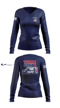 Scat 4 39522305 Women's Long Sleeve V-neck Shirt - 2