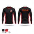 DALY CITY FALCONS 53622082 Long Sleeve Performance Shirt 1