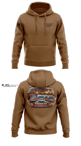 Hoodie, Perrytown Volunteer Fire Department, Fire Department, Teamtime, Team time, sublimation, custom sports apparel, team uniforms, spirit wear, spiritwear, sports uniforms, custom shirts, team store, custom team store, fundraiser sports, apparel fundraiser