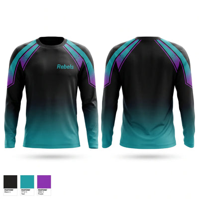 Rebels Long Sleeve Performance Shirt 2