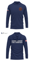 Alloway Township Fire Company Long Sleeve Hooded Sun Shirt - 6