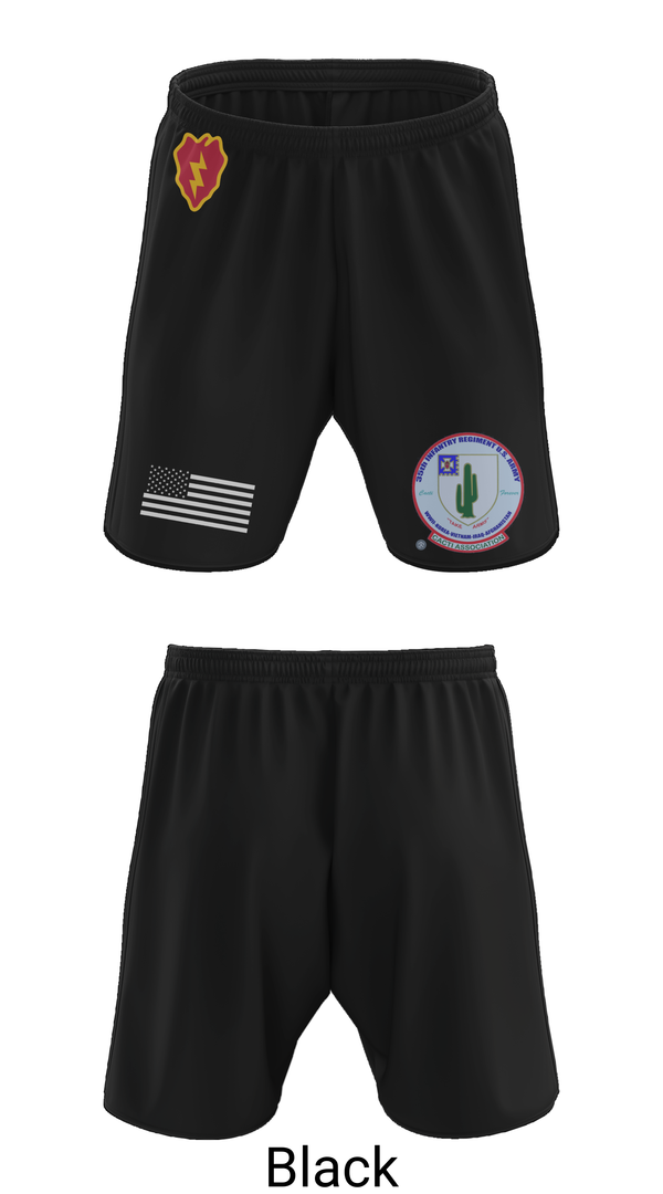 Athletic Shorts With Pockets, 2-35 Infantry Batallion, , Teamtime, Team time, sublimation, custom sports apparel, team uniforms, spirit wear, spiritwear, sports uniforms, custom shirts, team store, custom team store, fundraiser sports, apparel fundraiser