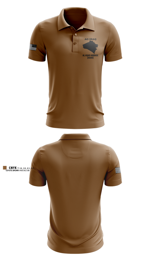 Short Sleeve Performance Polo, 961st ECC, Army, Teamtime, Team time, sublimation, custom sports apparel, team uniforms, spirit wear, spiritwear, sports uniforms, custom shirts, team store, custom team store, fundraiser sports, apparel fundraiser