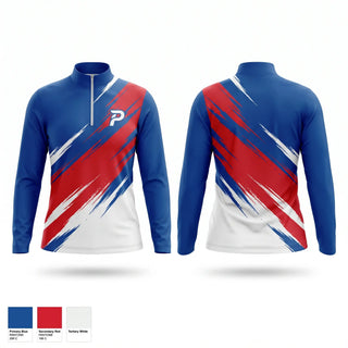 Quarter Zip Jacket, Pascagoula, Softball, Teamtime, Team time, sublimation, custom sports apparel, team uniforms, spirit wear, spiritwear, sports uniforms, custom shirts, team store, custom team store, fundraiser sports, apparel fundraiser