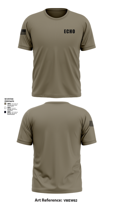 Echo 80419433 Short Sleeve Performance Shirt - 101