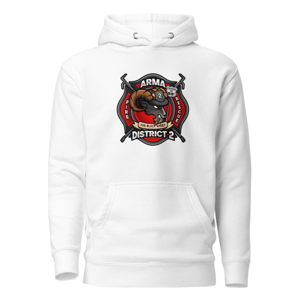 Unisex Hoodie - 1 - White