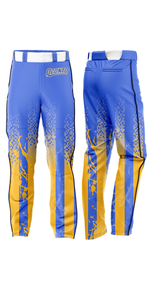 Baseball Pants, Oconto Baseball, Baseball, Teamtime, Team time, sublimation, custom sports apparel, team uniforms, spirit wear, spiritwear, sports uniforms, custom shirts, team store, custom team store, fundraiser sports, apparel fundraiser