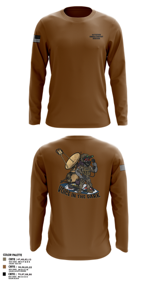 Long Sleeve Performance Shirt, CCO 603 ASB 3CAB, Army, Teamtime, Team time, sublimation, custom sports apparel, team uniforms, spirit wear, spiritwear, sports uniforms, custom shirts, team store, custom team store, fundraiser sports, apparel fundraiser