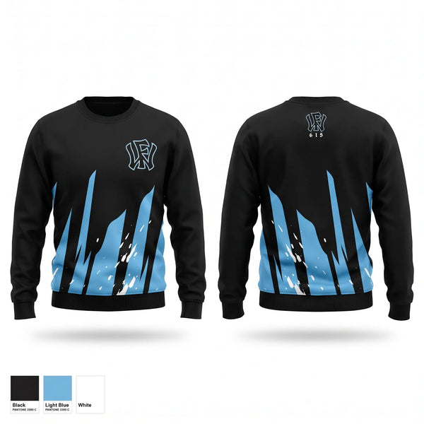 Crew Neck Sweatshirt, Wow Factor, Baseball, Teamtime, Team time, sublimation, custom sports apparel, team uniforms, spirit wear, spiritwear, sports uniforms, custom shirts, team store, custom team store, fundraiser sports, apparel fundraiser