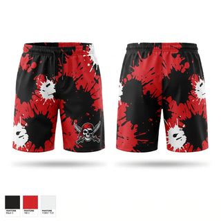 Athletic Shorts With Pockets, Pirates, Softball, Teamtime, Team time, sublimation, custom sports apparel, team uniforms, spirit wear, spiritwear, sports uniforms, custom shirts, team store, custom team store, fundraiser sports, apparel fundraiser