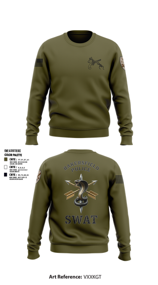 Crew Neck Sweatshirt, SWAT, Police, Teamtime, Team time, sublimation, custom sports apparel, team uniforms, spirit wear, spiritwear, sports uniforms, custom shirts, team store, custom team store, fundraiser sports, apparel fundraiser