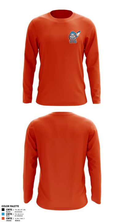 Florida Yetis 28814121 Long Sleeve Performance Shirt 3