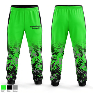 Sweatpants, Capalot Cones Basketball, Men's Basketball, Teamtime, Team time, sublimation, custom sports apparel, team uniforms, spirit wear, spiritwear, sports uniforms, custom shirts, team store, custom team store, fundraiser sports, apparel fundraiser