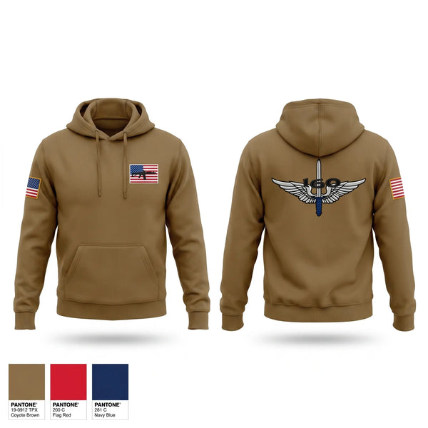 Hoodie, 160th soar, Army, Teamtime, Team time, sublimation, custom sports apparel, team uniforms, spirit wear, spiritwear, sports uniforms, custom shirts, team store, custom team store, fundraiser sports, apparel fundraiser