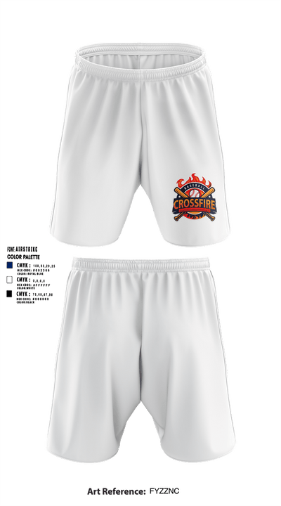 Crossfire 12u Athletic Shorts With Pockets - 3