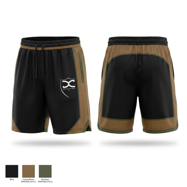 Athletic Shorts With Pockets, Delta Security Company LLC., , Teamtime, Team time, sublimation, custom sports apparel, team uniforms, spirit wear, spiritwear, sports uniforms, custom shirts, team store, custom team store, fundraiser sports, apparel fundraiser