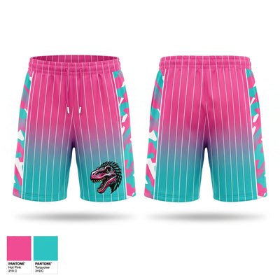 PyroRaptors Athletic Shorts With Pockets - 1