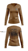 CTU 56.7.1 97437931 Women's Long Sleeve V-neck Shirt - 3