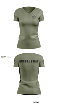 Aurora SWAT 11692401 Women's Short Sleeve V-neck Shirt - 4