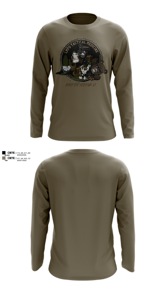 Long Sleeve Performance Shirt, LMPD HSO TRT, Police, Teamtime, Team time, sublimation, custom sports apparel, team uniforms, spirit wear, spiritwear, sports uniforms, custom shirts, team store, custom team store, fundraiser sports, apparel fundraiser