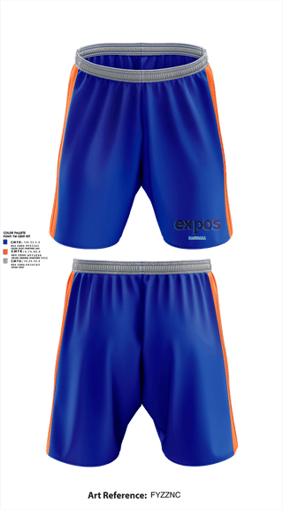 Athletic Shorts With Pockets, Boise Crush, Baseball, Teamtime, Team time, sublimation, custom sports apparel, team uniforms, spirit wear, spiritwear, sports uniforms, custom shirts, team store, custom team store, fundraiser sports, apparel fundraiser